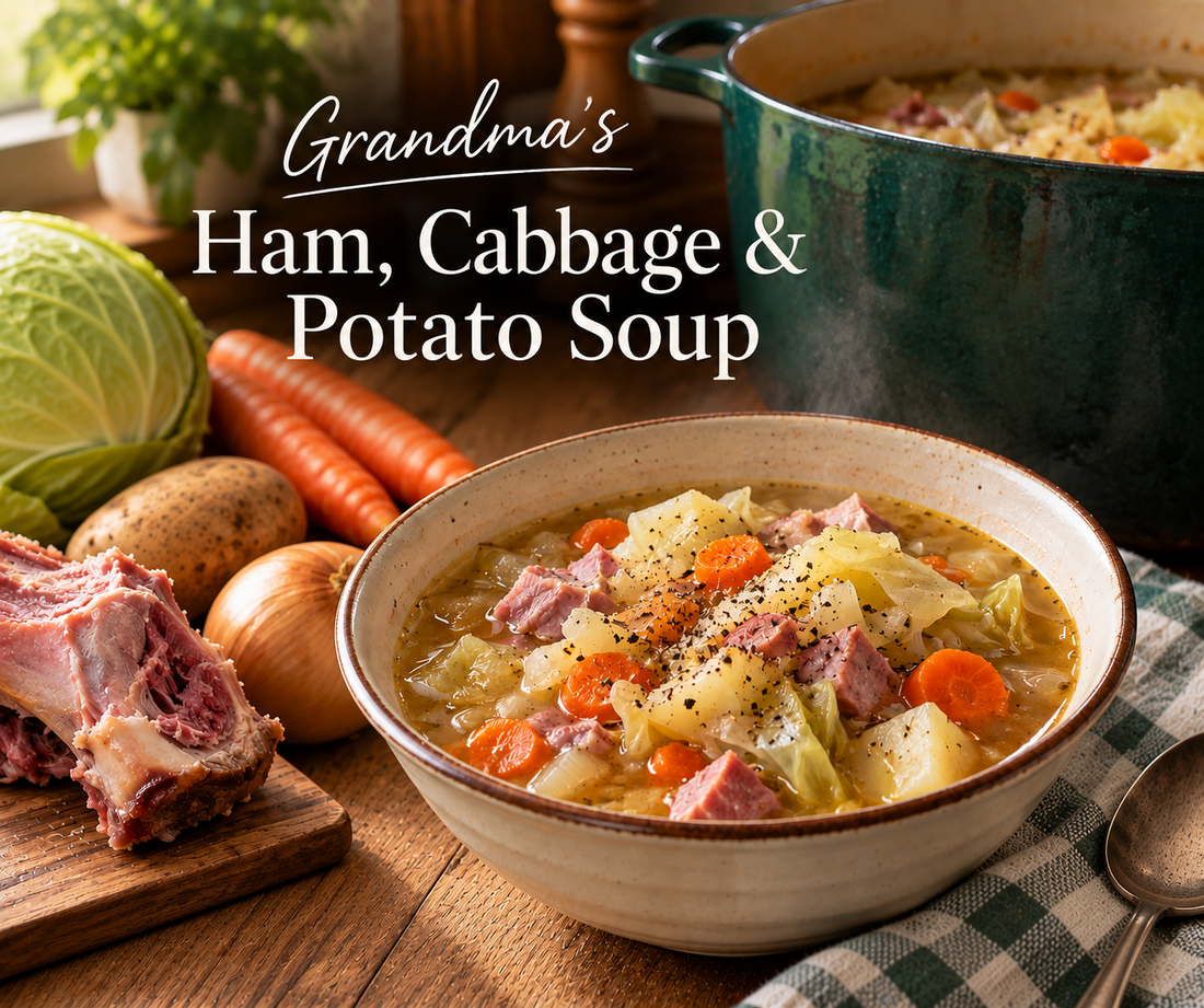 Grandma's Cabbage Pot (Ham, Cabbage, and Potato Soup)