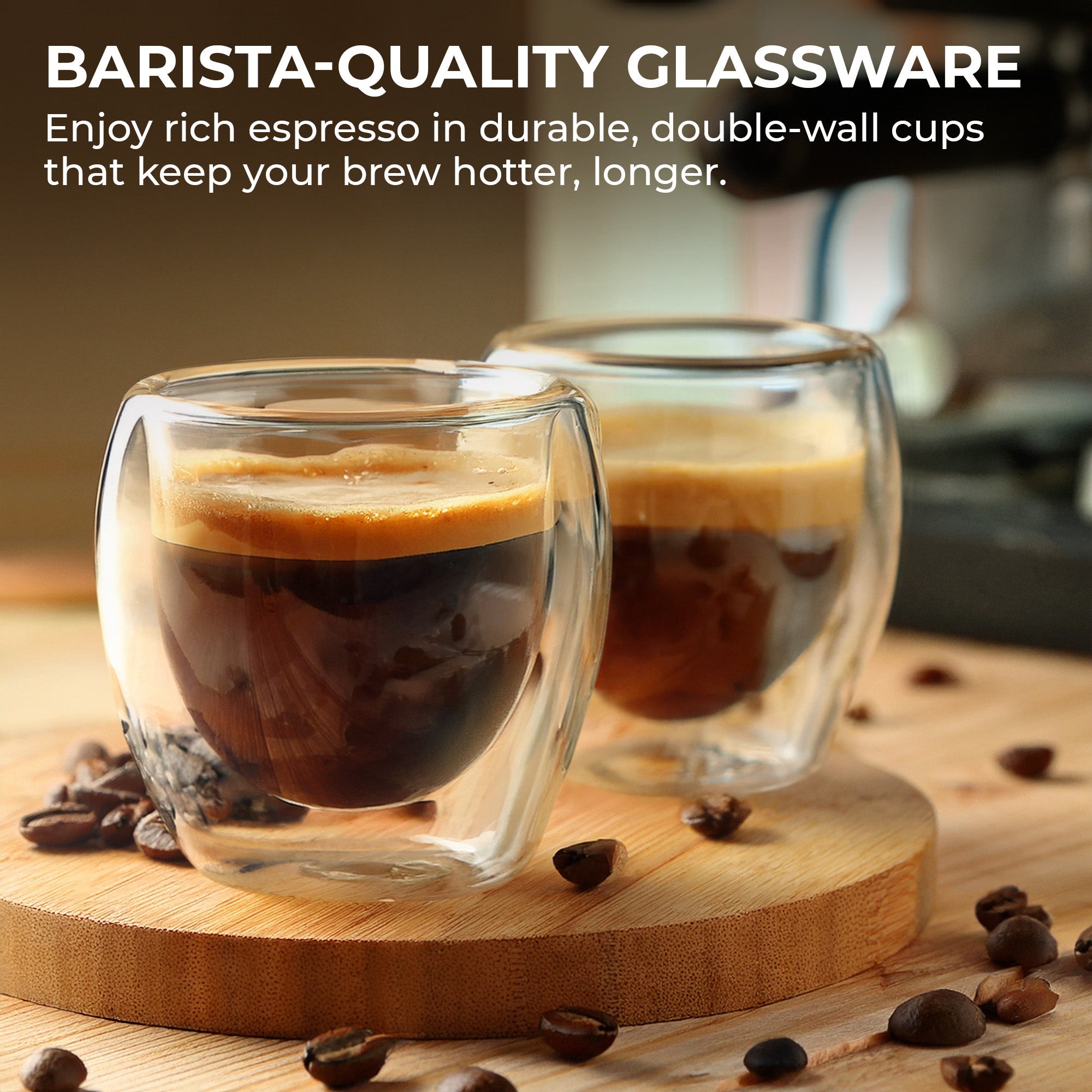 3oz Espresso Cup Set, KF4040