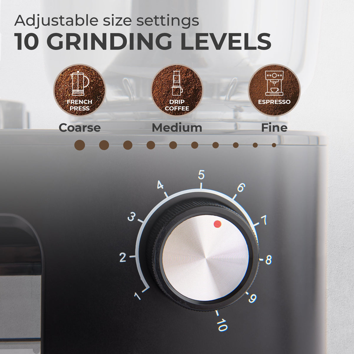 Burr Coffee Grinder, KF8061