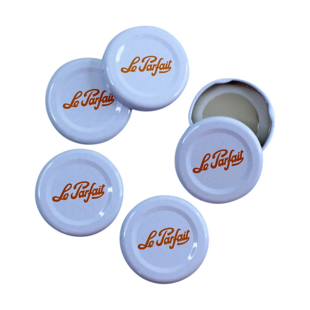 Le Parfait Milk Bottle Caps, Reusable Twist-Off Replacement Lids (12-Pack)
